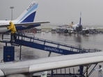 Representational image: Indigo airlines posted on X asking their passengers to keep an eye on their flight status as Mumbai is facing air traffic congestion (PTI) Representational image: Indigo airlines posted on X asking their passengers to keep an eye on their flight status as Mumbai is facing air traffic congestion (PTI)