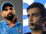 Gautam Gambhir (R) and his support staff have been urged to look at Mohammed Shami's (L) case(Getty-AFP) Gautam Gambhir (R) and his support staff have been urged to look at Mohammed Shami's (L) case(Getty-AFP)