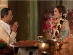 Nita Ambani greeting Rajesh, who put up a chaat stall at Anant Ambani and Radhika Merchant's wedding. (Instagram/@nmacc.india) Nita Ambani greeting Rajesh, who put up a chaat stall at Anant Ambani and Radhika Merchant's wedding. (Instagram/@nmacc.india)