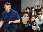 Ryan Reynolds makes a surprise appearance as TV news anchor in Stray Kids' latest music video teaser.