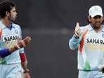 MS Dhoni and S Sreesanth during their playing days for Team India(Getty Images) MS Dhoni and S Sreesanth during their playing days for Team India(Getty Images)