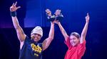 Arif Chaudhury (left) and Simran Ranga won the national breaking championships in Bengaluru. (HT) Arif Chaudhury (left) and Simran Ranga won the national breaking championships in Bengaluru. (HT)