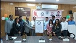 Pratapgarh DM Sanjeev Ranjan receiving the Elite World Record certification. (Sourced) Pratapgarh DM Sanjeev Ranjan receiving the Elite World Record certification. (Sourced)