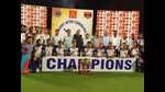 The championship concluded on Friday with a grand closing ceremony at the Vajra Astroturf Hockey Stadium, Jalandhar Cantt. (HT Photo) The championship concluded on Friday with a grand closing ceremony at the Vajra Astroturf Hockey Stadium, Jalandhar Cantt. (HT Photo)