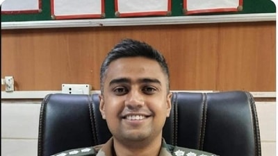Captain Anshuman Singh (HT Photo) Captain Anshuman Singh (HT Photo)