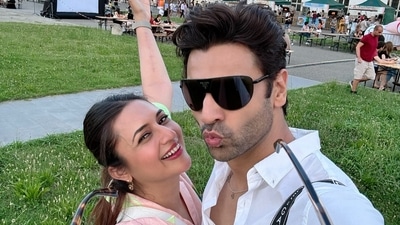 Divyanka Tripathi and Vivek Dahiya are currently in Italy.