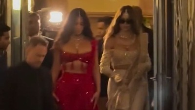 Kardashian sisters spotted leaving their hotel. Kardashian sisters spotted leaving their hotel.