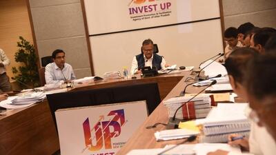 On Friday, Uttar Pradesh chief secretary Manoj Kumar Singh, who is also the industrial development commissioner and Noida Authority chairman, presided over the board meeting in Lucknow. (HT Photo) On Friday, Uttar Pradesh chief secretary Manoj Kumar Singh, who is also the industrial development commissioner and Noida Authority chairman, presided over the board meeting in Lucknow. (HT Photo)