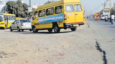 RTO inspectors have been instructed to check window bars, footsteps, seating arrangements, first-aid boxes and other safety measures of these school transport vehicles. (REPRESENTATIVE PHOTO)
