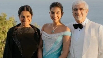 Radhika Merchant is the younger daughter of Viren Merchant and Shaila Merchant, founders and owners of Encore Healthcare. (File Photo) Radhika Merchant is the younger daughter of Viren Merchant and Shaila Merchant, founders and owners of Encore Healthcare. (File Photo)