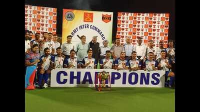 The championship concluded on Friday with a grand closing ceremony at the Vajra Astroturf Hockey Stadium, Jalandhar Cantt. (HT Photo)