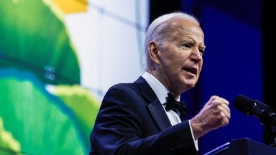 U.S. President Joe Biden delivers remarks at the Asian Pacific American Institute for Congressional Studies' 30th Annual Gala, at the Walter E. Washington Convention Center in Washington, U.S., May 14, 2024. REUTERS/Evelyn Hockstein/File Photo (REUTERS)
