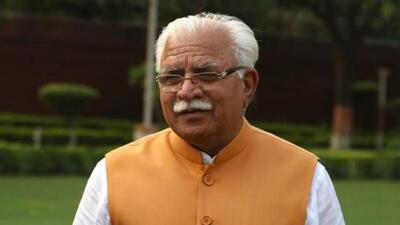 Union power minister Manohar Lal Khattar on Friday said that the recent decision by the state government to increase the limit of undertaking works from ₹5 lakh to ₹21 lakh without e-tendering is crucial and will help push development of gram panchayats. (HT File) Union power minister Manohar Lal Khattar on Friday said that the recent decision by the state government to increase the limit of undertaking works from ₹5 lakh to ₹21 lakh without e-tendering is crucial and will help push development of gram panchayats. (HT File)