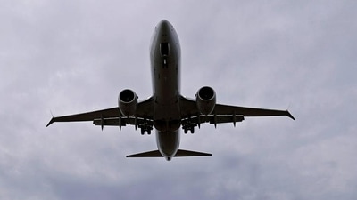 An American Airlines Boeing 737 MAX 8 flight from Los Angeles approaches for landing at Reagan National Airport. (Reuters) An American Airlines Boeing 737 MAX 8 flight from Los Angeles approaches for landing at Reagan National Airport. (Reuters)