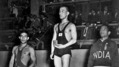 KD Jadhav is the first Indian wrestler to win an Olympic medal, thus bringing India's first Games medal in a sport other than hockey. He is also thus the first individual medallists in the country's independent hosty. Jadhav competed in the bantamweight freestyle category at the 1952 Helsinki Olympics and won bronze. (Olympics) KD Jadhav is the first Indian wrestler to win an Olympic medal, thus bringing India's first Games medal in a sport other than hockey. He is also thus the first individual medallists in the country's independent hosty. Jadhav competed in the bantamweight freestyle category at the 1952 Helsinki Olympics and won bronze. (Olympics)