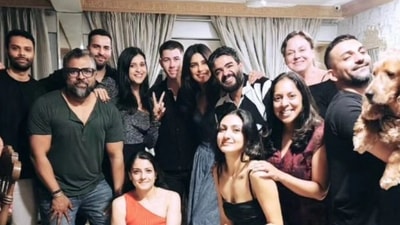 Priyanka Chopra, Nick Jonas, Neelam Upadhyaya, others at Siddharth Chopra's birthday party. Priyanka Chopra, Nick Jonas, Neelam Upadhyaya, others at Siddharth Chopra's birthday party.