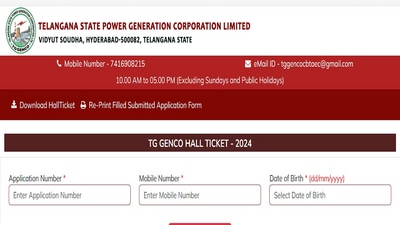 TS GENCO Hall Ticket 2024 out for AE & Chemist posts, download link here TS GENCO Hall Ticket 2024 out for AE & Chemist posts, download link here