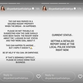 On their Instagram, they shared a note.