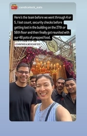 A Mexican restaurant in Bengaluru which served food at one of the Ambani pre-wedding rituals. (Instagram/@chinitarealmexicanfood) A Mexican restaurant in Bengaluru which served food at one of the Ambani pre-wedding rituals. (Instagram/@chinitarealmexicanfood)