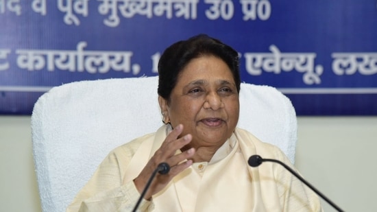 Bahujan Samaj Party (BSP) supremo Mayawati (Hindustan Times)