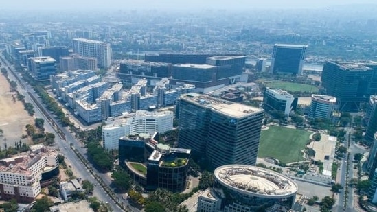 Bandra Kurla Complex (BKC) where the wedding of Anant Ambani and Radhika Merchant is taking place on July 12 is also the country’s costliest commercial real estate district. (Picture for representational purpose)(MMRDA website) Bandra Kurla Complex (BKC) where the wedding of Anant Ambani and Radhika Merchant is taking place on July 12 is also the country’s costliest commercial real estate district. (Picture for representational purpose)(MMRDA website)