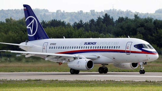 A Russian passenger jet crashed Friday while flying empty, killing its crew of three, officials said.(REUTERS)
