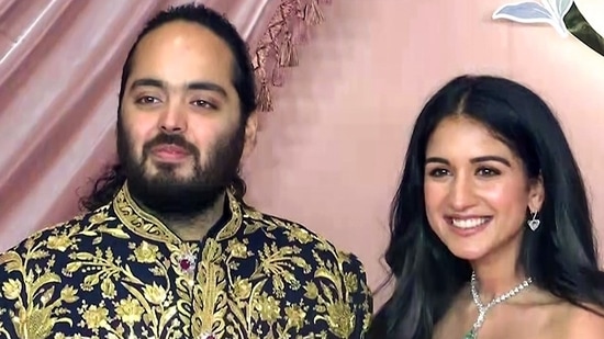 Anant Ambani, Radhika Merchant: The couple's wedding ceremony will begin from 3pm.(ANI )