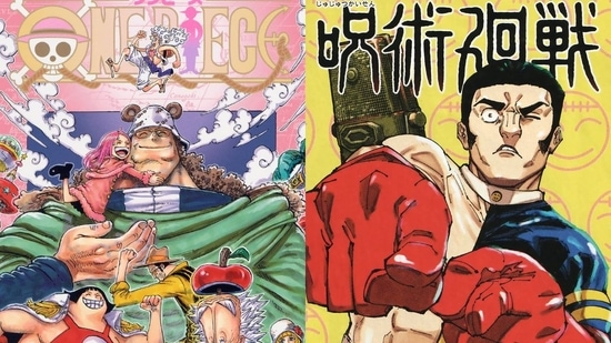 One Piece and Jujutsu Kaisen led both the best-selling weekly individual manga volume sales and series rankings on Oricon (July 1-7).