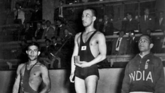 KD Jadhav is the first Indian wrestler to win an Olympic medal, thus bringing India's first Games medal in a sport other than hockey. He is also thus the first individual medallists in the country's independent hosty. Jadhav competed in the bantamweight freestyle category at the 1952 Helsinki Olympics and won bronze. (Olympics)