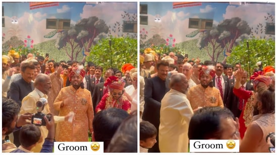 Rajnikanth bursts out slick moves as he dances with groom Anant Ambani, Anil Kapoor and Ranveer Singh. Watch video