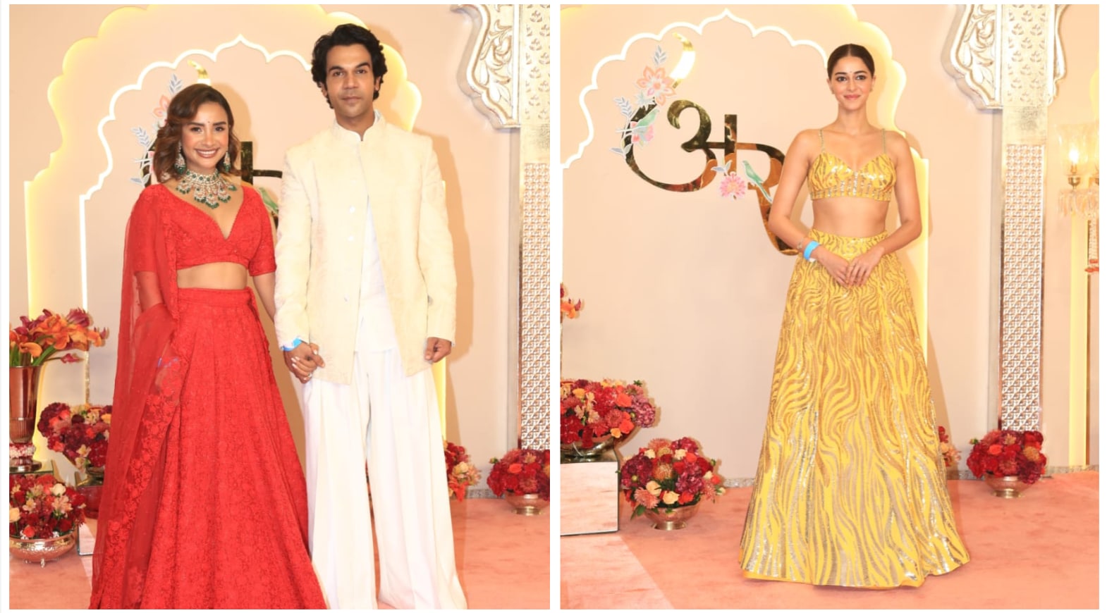 Patralekha and Rajkummar Rao; Ananya Panday. Patralekha and Rajkummar Rao; Ananya Panday.