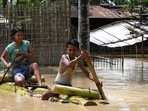 18 districts of Assam are facing a severe flood situation due to overflowing of major rivers (File Photo) 18 districts of Assam are facing a severe flood situation due to overflowing of major rivers (File Photo)