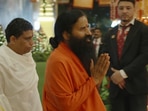 Baba Ramdev at Anant Ambani and Radhika Merchant's wedding. Baba Ramdev at Anant Ambani and Radhika Merchant's wedding.