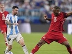 Lionel Messi’s Argentina take on Colombia in the final of Copa America in Florida. (AP) Lionel Messi’s Argentina take on Colombia in the final of Copa America in Florida. (AP)