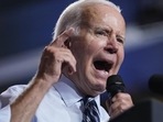 President Joe Biden's news conference addressing doubts about his candidacy garnered 25.1 million viewers in the lead up to the US presidential election nominations (AP)
