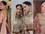 Anjali Merchant shines bright for her sister Radhika Merchant's wedding in a gorgeous lehenga. (Instagram ) Anjali Merchant shines bright for her sister Radhika Merchant's wedding in a gorgeous lehenga. (Instagram )