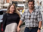 Henry Cavil spotted walking with pregnant girlfriend Natalie Viscuso