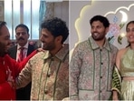 Jay Shetty and wife Radhi Devlukia attend the Ambani wedding. Jay Shetty and wife Radhi Devlukia attend the Ambani wedding.