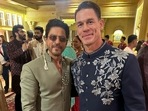 John Cena said that Shah Rukh Khan had a positive influence on his life. John Cena said that Shah Rukh Khan had a positive influence on his life.