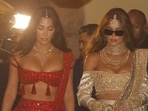 Kim Kardashian and Khloe Kardashian wear sarees to Anant Ambani and Radhika Merchant's wedding