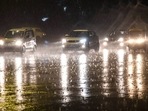 Rain lashes parts of Delhi and Noida on Saturday (PTI photo) Rain lashes parts of Delhi and Noida on Saturday (PTI photo)