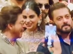 The Khans enjoyed themselves at the Ambani event. The Khans enjoyed themselves at the Ambani event.