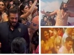 Salman Khan was impressed by the dance of blue-lehenga girl at Anant-Radhika's wedding. Salman Khan was impressed by the dance of blue-lehenga girl at Anant-Radhika's wedding.
