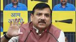 New Delhi: AAP leader Sanjay Singh addresses a press conference, in New Delhi, Saturday, July 13, 2024. (PTI Photo)(PTI07_13_2024_000058B) (PTI) New Delhi: AAP leader Sanjay Singh addresses a press conference, in New Delhi, Saturday, July 13, 2024. (PTI Photo)(PTI07_13_2024_000058B) (PTI)