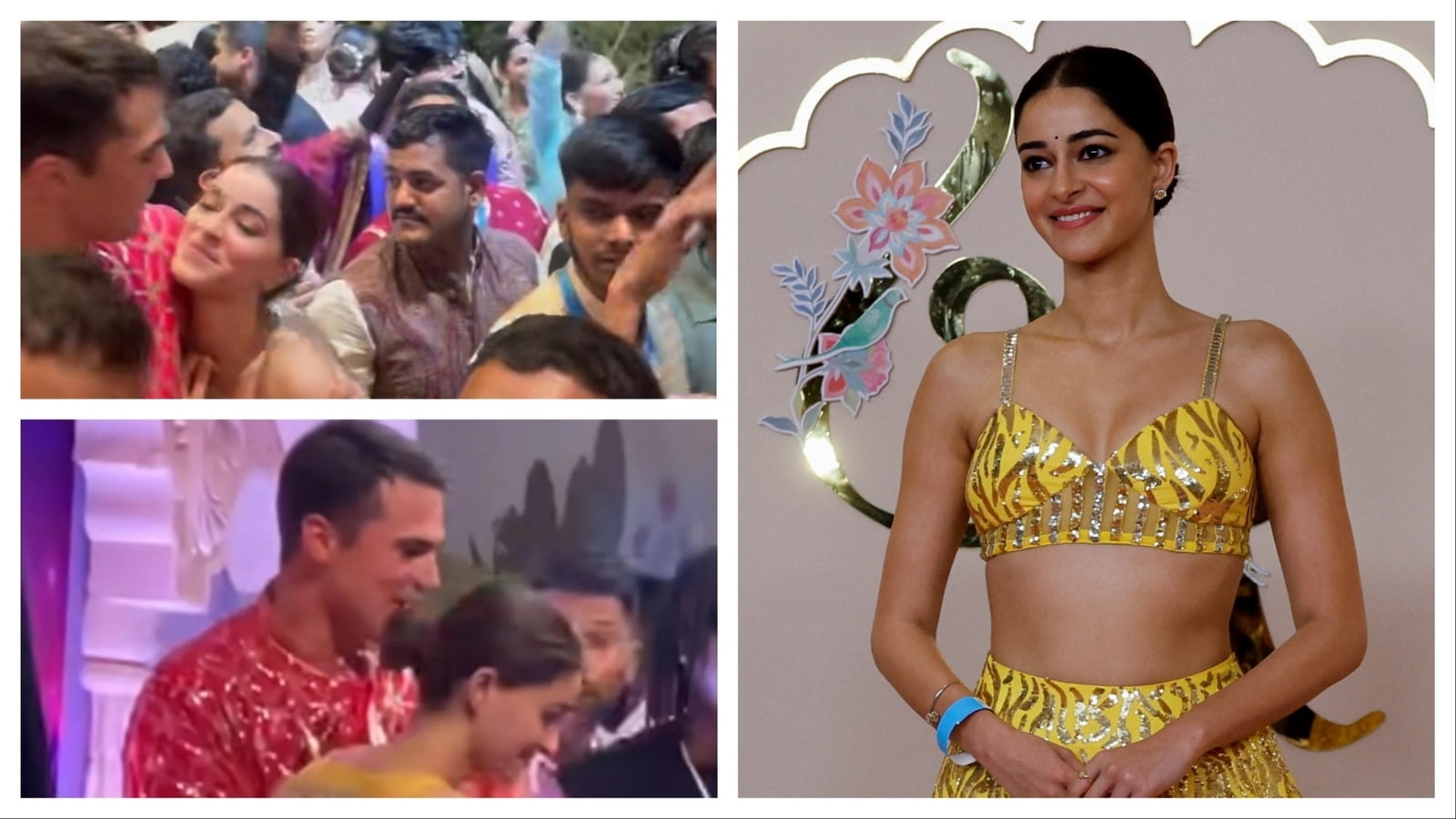 Ananya Panday finds love again? Her picture with the mysterious man from the Ambani wedding causes a stir | Bollywood