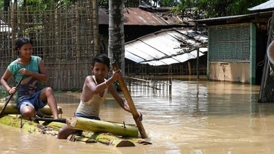 18 districts of Assam are facing a severe flood situation due to overflowing of major rivers (File Photo)
