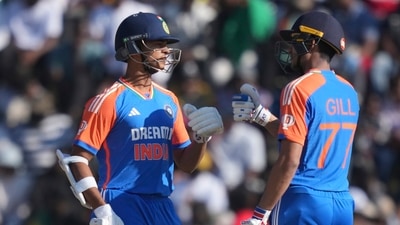 <p>Yashasvi Jaiswal (93) and Shubman Gill (58) blew away Zimbabwe with a flawless 156-run* stand as India registered a dominant 10-wicket win to clinch the series.</p> (AP) <p>Yashasvi Jaiswal (93) and Shubman Gill (58) blew away Zimbabwe with a flawless 156-run* stand as India registered a dominant 10-wicket win to clinch the series.</p> (AP)