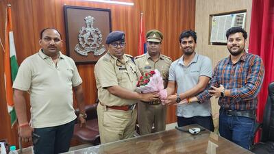 By tracing bank accounts, police officers procured a court order to freeze the accounts where the defrauded money had been transferred to, and got a release order for the same. On Friday, the full amount of ₹14 lakh was returned to the complainant’s bank account. (HT Photo) By tracing bank accounts, police officers procured a court order to freeze the accounts where the defrauded money had been transferred to, and got a release order for the same. On Friday, the full amount of ₹14 lakh was returned to the complainant’s bank account. (HT Photo)