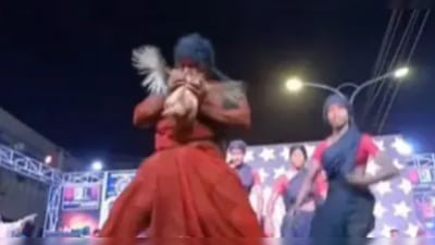 A screengrab of the viral video (Courtesy: PETA India) A screengrab of the viral video (Courtesy: PETA India)