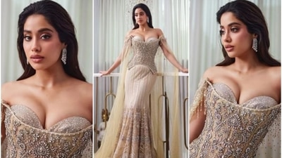 Janhvi Kapoor redefines traditional Indian fashion with her stunning bejewelled corset look at the Ambani wedding (Instagram) Janhvi Kapoor redefines traditional Indian fashion with her stunning bejewelled corset look at the Ambani wedding (Instagram)
